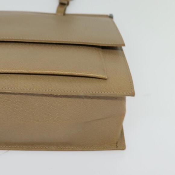 GUCCI Shoulder Bag Leather Beige 001 001 - Picture 11 of 16